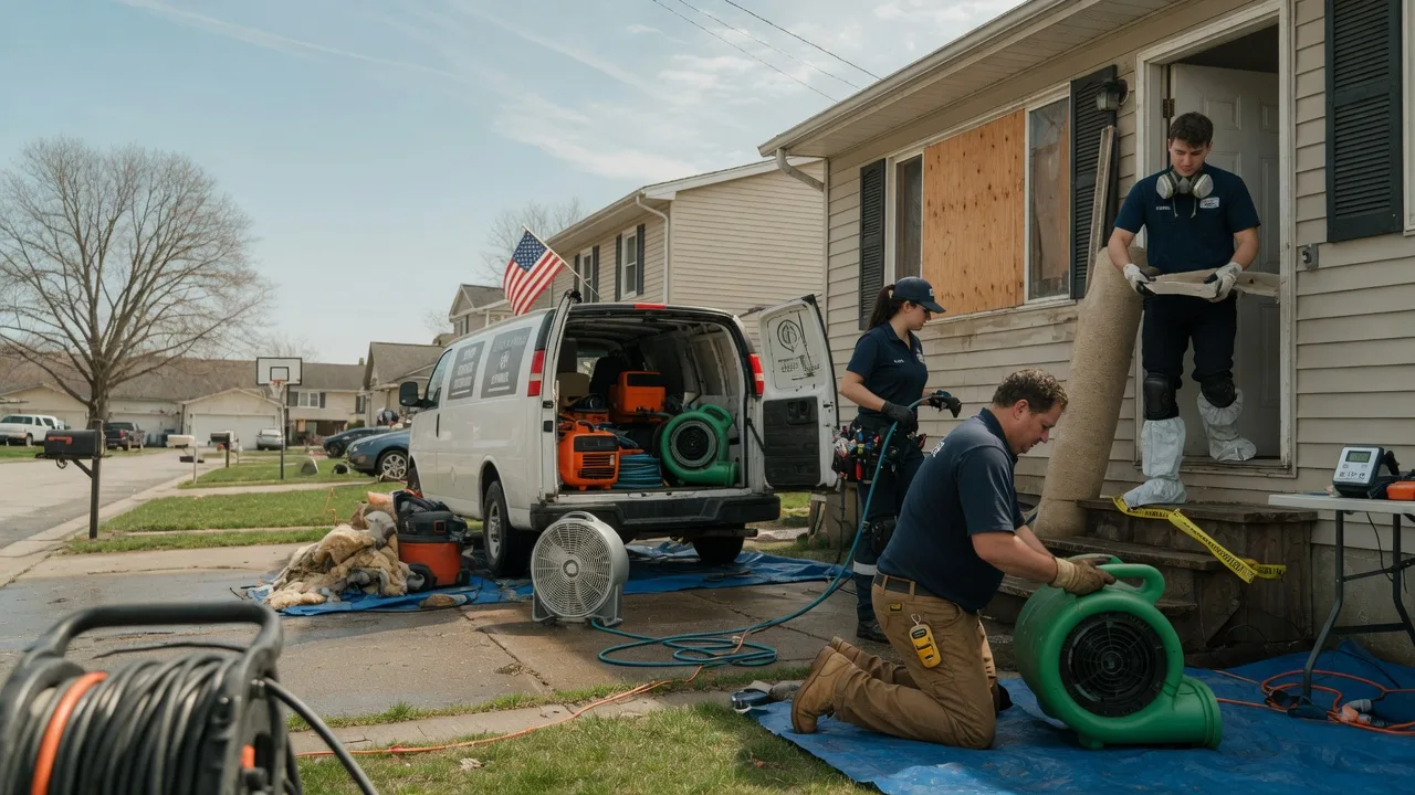 Water Damage Restoration in Winston, MO near me
